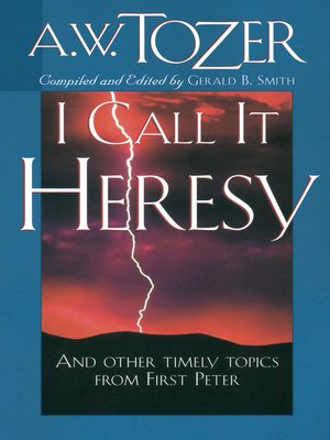 cover image of I Call It Heresy